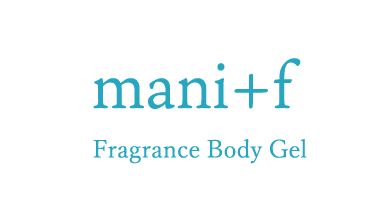 mani+f Fragrance Body Gel ロゴ